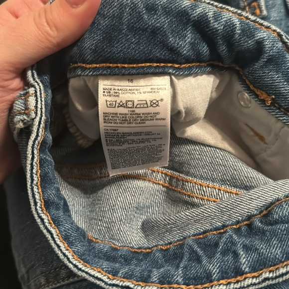 Women’s Old Navy High-Rise OG Straight Jeans, size 16 - Picture 7 of 7